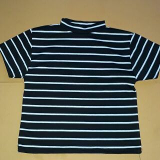 เสื้อครอปคอเต่า(แขนสั้น)