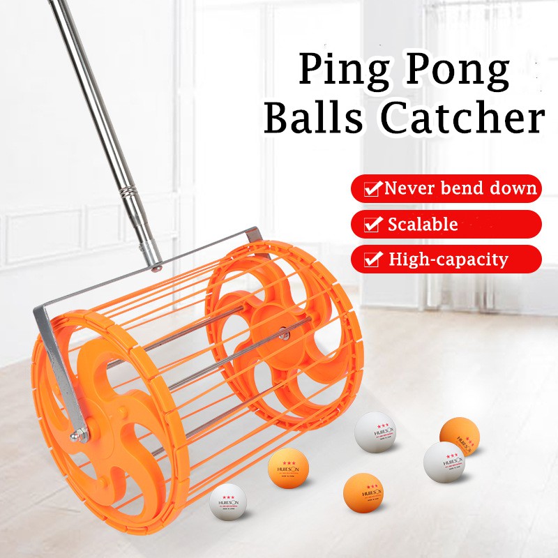 Table Tennis Ball Collecting Tool Easy Pick Up Telescopic Original Ping