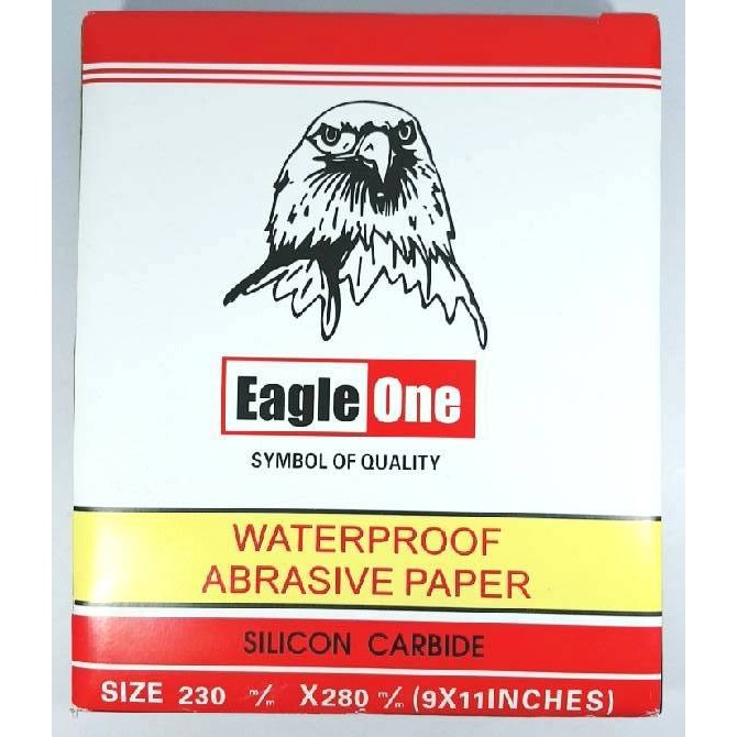 กระดาษทราย กระดาษทรายน้ำ กระดาษทรายขัดเหล็ก Eagle One มีทุกเบอร์ - รูปที่ 2