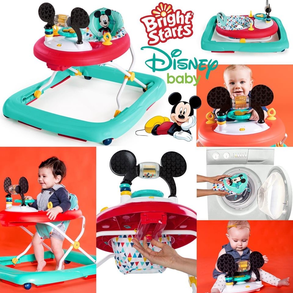 พร้อมส่งค่ะ !! ใหม่ล่าสุด รถหัดเดิน มิกกี้เม้าส์ Bright Starts Disney Baby Mickey Mouse  ราคา 4,290 บาท