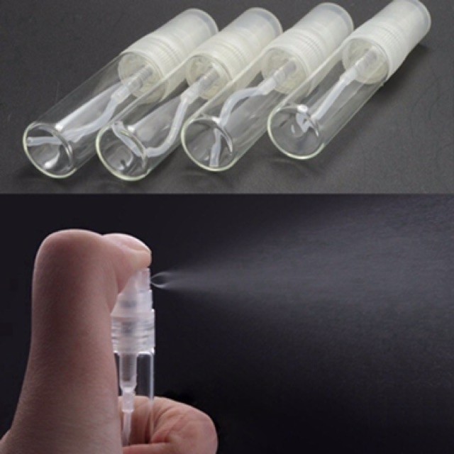 ขวดแก้ว10ML / หลอดบีบ50 ML（แพ็ค 3 ขวด 10 บาท)-(พร้อมส่ง)