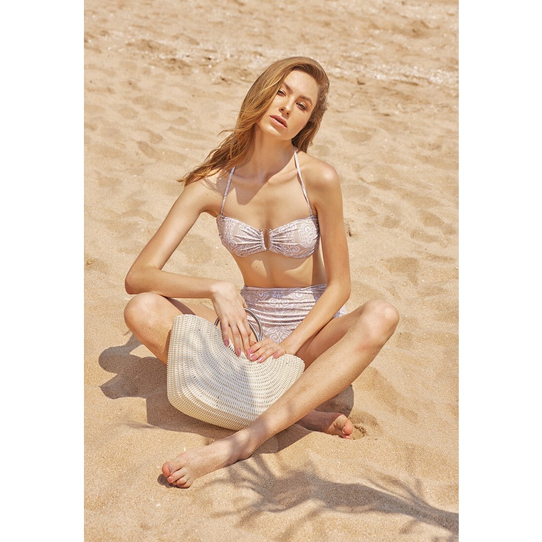 Amanda swimsuit - Beige tiles