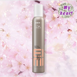 Wella EIMI Extra-Volume Strong Hold Volumizing Mousse 300ml มูส จัดแต่งทรงผม ให้แลดูมีวอลุ่มและมีบอดี้