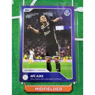 Topps 2022 รุ่นพิเศษ ฉลอง UCL ครบ 30 ปี Ajax