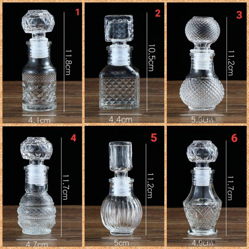 ขวดแก้วไวน์ใส ใส่น้ำอบ น้ำหอม ขนาดบรรจุ 50 ml. ราคา ถูกที่สุด ดีลบีเคเค