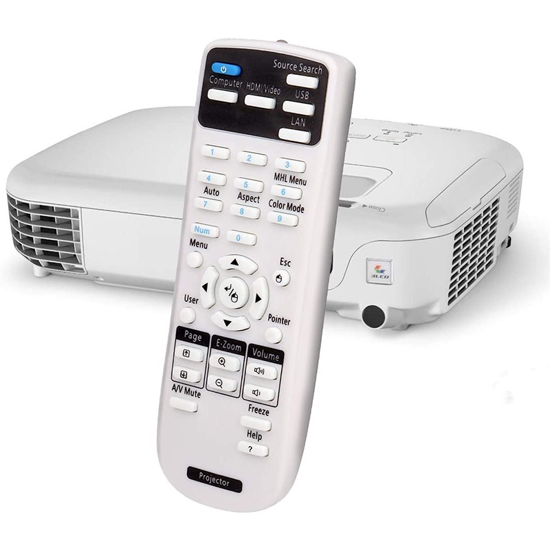 รีโมทคอนโทรลสําหรับ Epson EB-C30XE EB-30XE EB-C28SH EB-S18 EB-S4 EB-X24 EB-S31