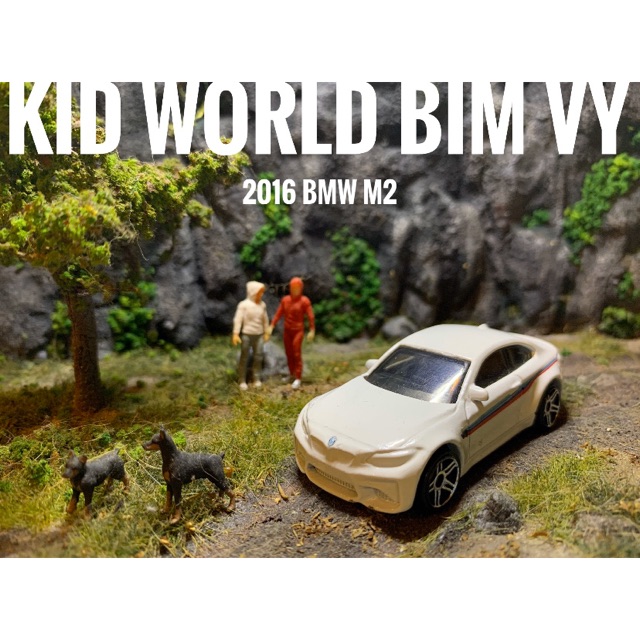 Hot Wheels รถโมเดลหลวม ไม่มีกล่อง 2016 BMW M2 MS: 064.