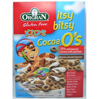 Orgran Itsy Bitsy Cocao Os Cereal 300g/Orgran Itsy Bitsy โคเคาออสซีเรียล 300g