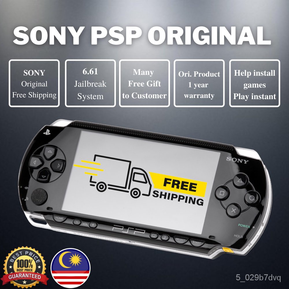Best Price Original Fullset Sony Psp 1000 00 3000 Free 1000 Sony Portable Game Console Games 16gb 32gb 64gb 128gb Shopee Thailand