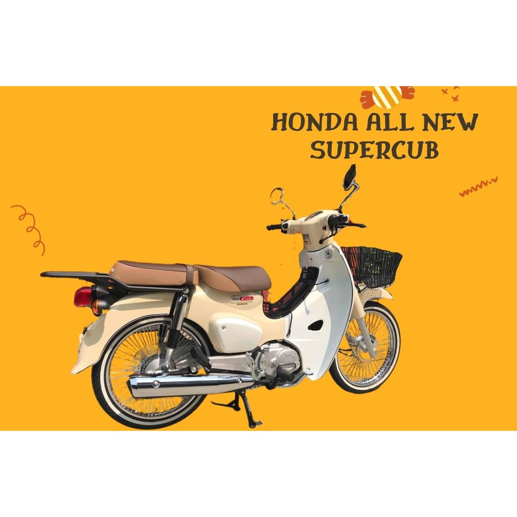 ชุดล้อ + ยางขอบขาวHonda all new supercub LED - charoenkityonmotor ...