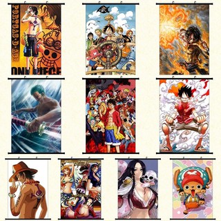 โปสเตอร์ ลายการ์ตูน อนิเมะ One Piece Lu Fei