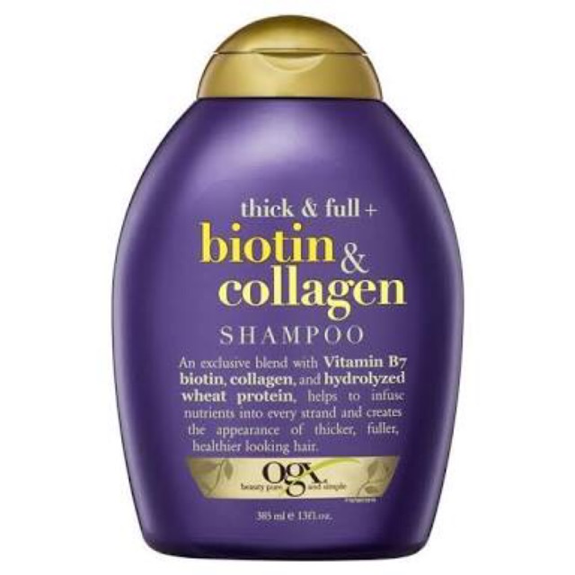 ac OGX Biotin & Collagen Shampoo 385ml