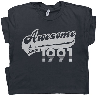 เสื้อยืด ลาย Since 1991 สุดเท่ 30Th สําหรับวันเกิดS-5XL