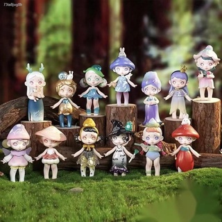 (สปอตสินค้า)☃┅℗Laura Laura Forest Elf Series Blind Box Secret Realm Lulin Chao Play Hand Office ตุ๊กตาวัยรุ่นเครื่องประด