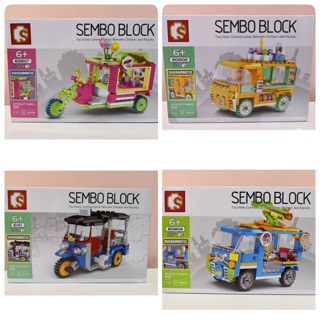 ของเล่นเด็ก Sembo block เลโก้ตัวต่อร้านค้า