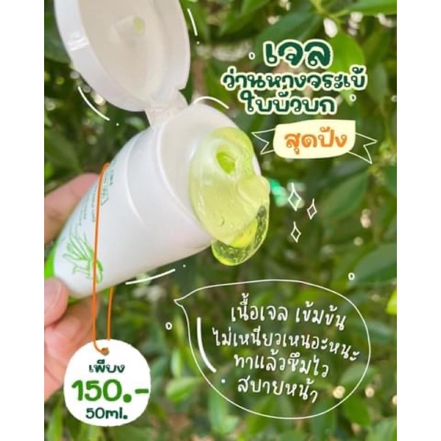 เจลมิรา เจลMira 1กล่อง (ขนาด50กรัม) เจลว่านหางจระเจ้ ใบบัวบก MIRA มิรา - รูปที่ 2