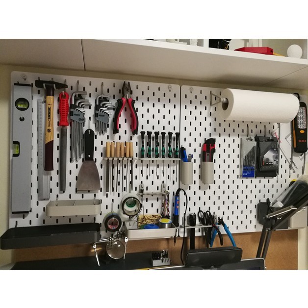 IKEA SKACIS Pegboard Collection Holder, Box & Accessories Volume 2 (พิมพ์ลาย 3D)