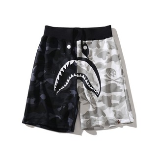 NBHD camo shark black and white camouflage short pant