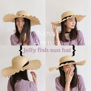 Tinytreetown - Jelly fish beach straw hat