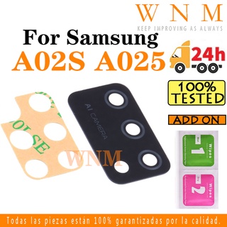 ฝาครอบเลนส์กล้องด้านหลัง พร้อมกาว แบบเปลี่ยน สําหรับ Samsung Galaxy A02S A03S A025 A025F