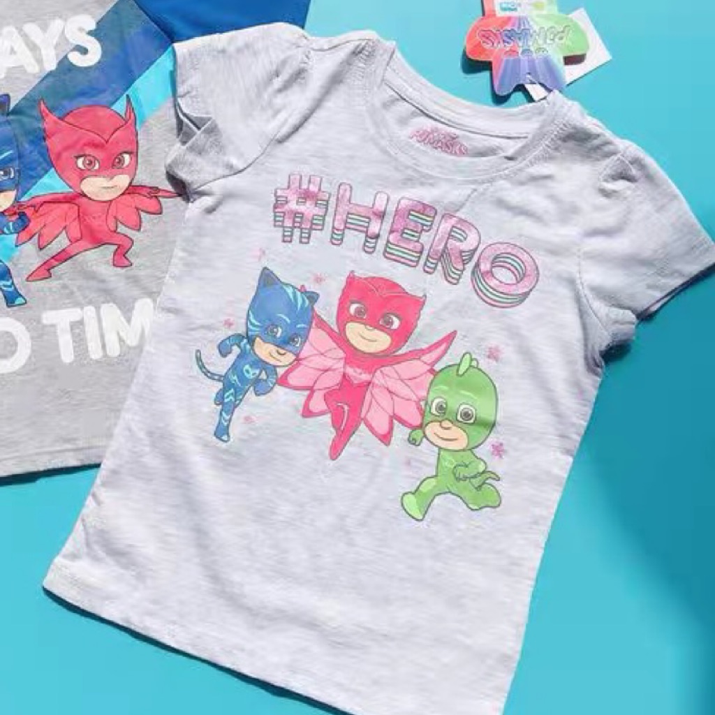 Pj mask Owlette เสื้อยืดเด็กผู้หญิง