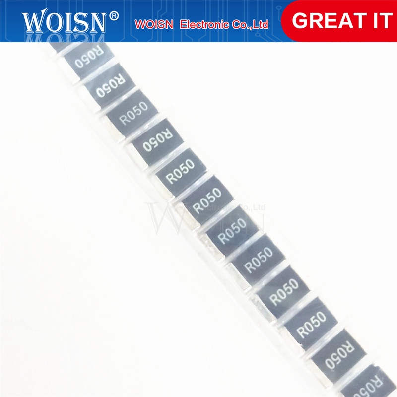 ชุดตัวต้านทาน 50 ตัว 2512 SMD 1W 1% 0.1R 0.1 โอห์ม R100 เฉพาะ