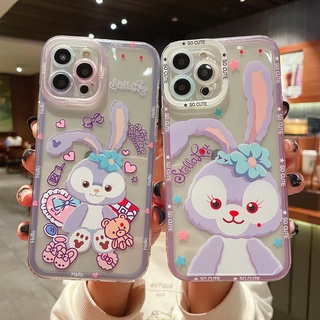 เคสโทรศัพท์มือถือแบบนิ่ม กันกระแทก ลายกระต่ายน่ารัก สําหรับ Samsung S22 Ultra S22+ S21+ S21 FE 5G S20 S20+ Note 20 Ultra 10