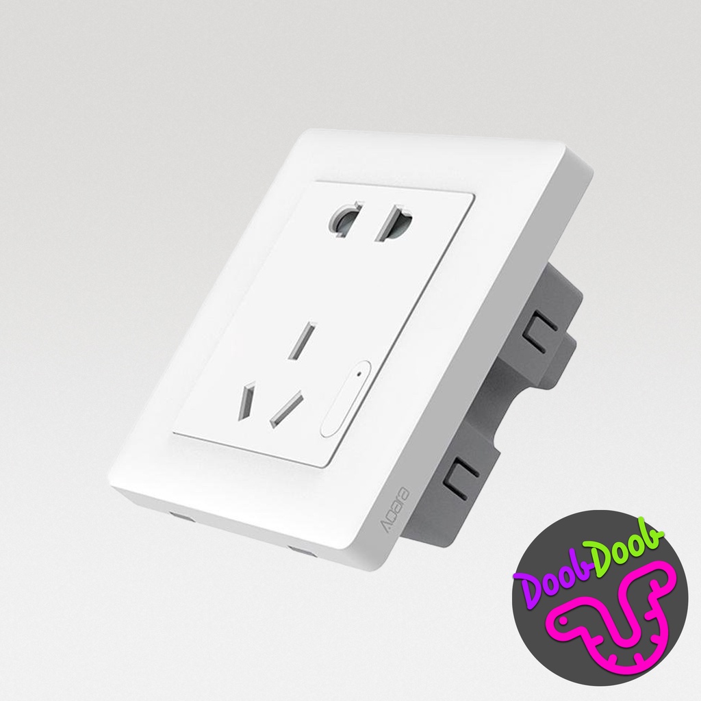 สมาร์ทปลั๊กอัจฉริยะ Aqara ZigBee Smart Plug QBCZ11LM สีขาว เซิร์ฟจีน [ มือสอง ]
