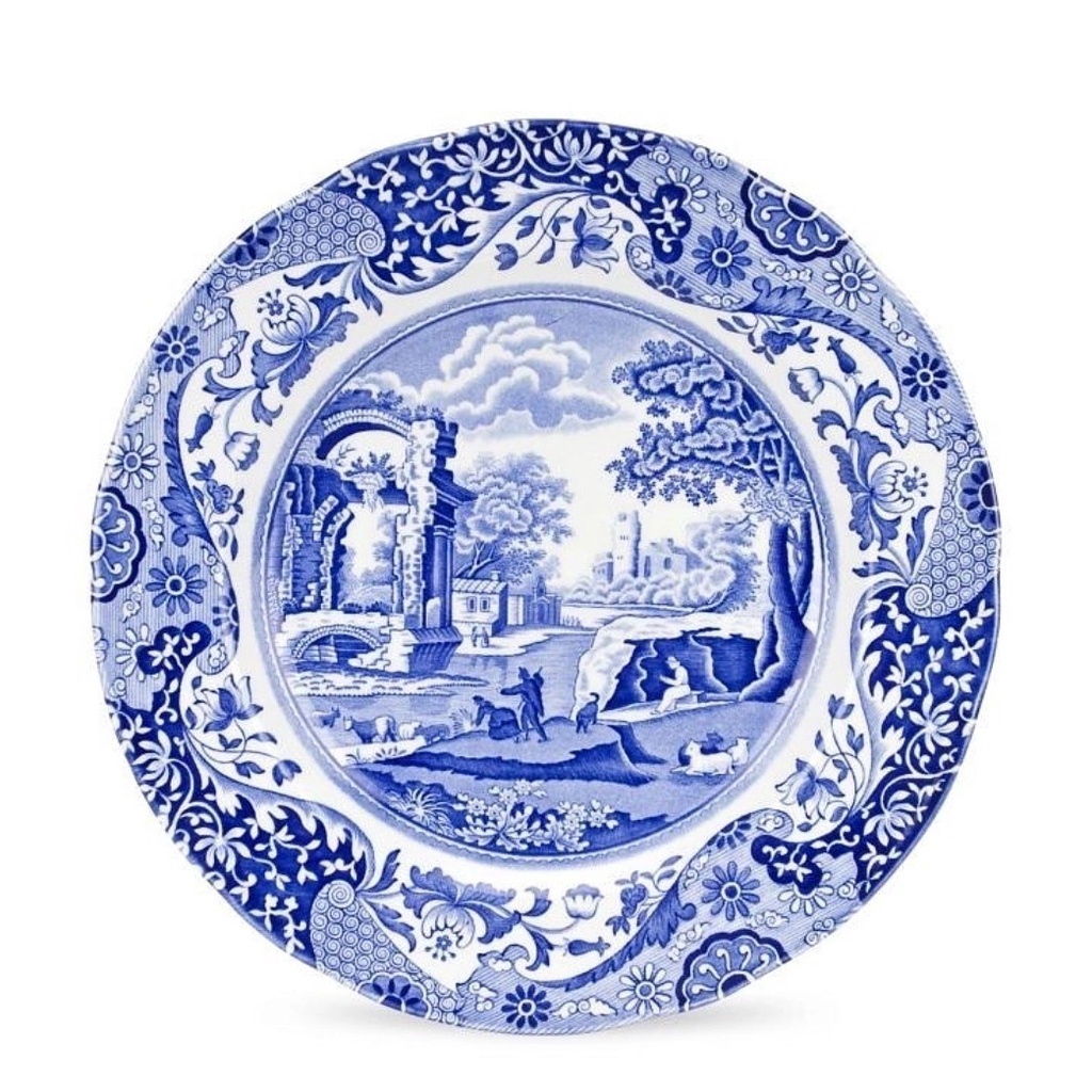 Clear the table พร้อมส่ง Spode blue Italian จาน SPODE