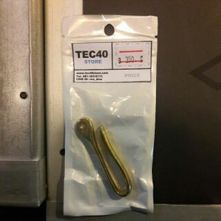 คลิปทองเหลือง Brass Clip ขนาด70×20mm Made in THAILAND by ครูแว่น frogmangear