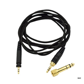 Iwo สายเคเบิลเสียง แบบเปลี่ยน สําหรับหูฟัง Shure Srh440 840 940 Philips Shp9000 Shp8900