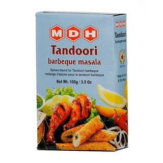 MDH Tandoori Masala 100g เครื่องเทศรวมสำหรับบาร์บีคิว (Mixed Spices for Barbeque)