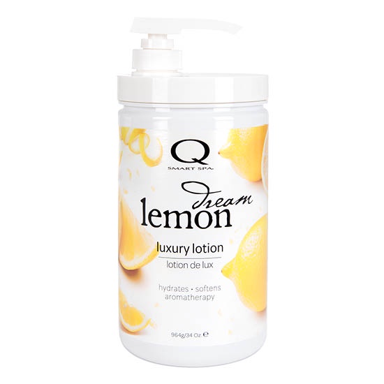 Qtica Lemon Dream luxury lotion for manicures & Pedicures.โลชั่นสำหรับทำสปามือเท้าหรือใช้ได้ทั้งตัว 