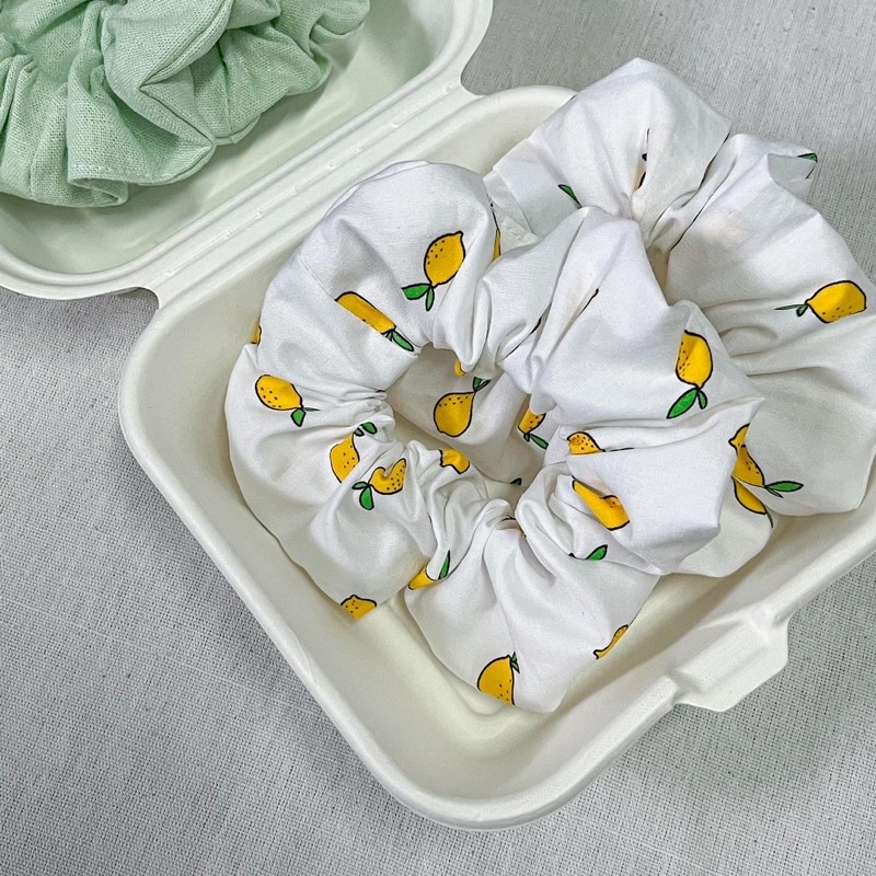 Lemon farm scrunchies🍋🍋