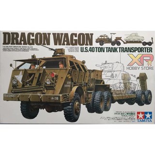 [Tamiya] 1/35 : Dragon Wagon U.S.40 Ton Tank Transporter (TA 35230)