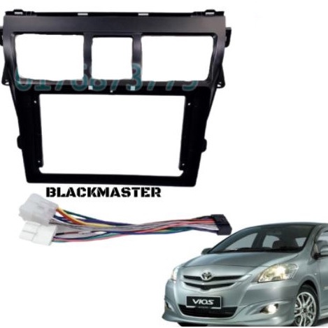 TOYOTA VIOS 2008 - 2013 NCP93 9 INCH Android Player Casing (สีดํา)