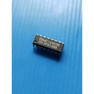 IC ไอซี เบอร์ MC14503BCP 16ขา (ที่เก็บ 301)