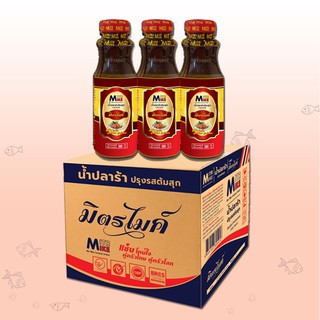 น้ำปลาร้า ตรามิตรไมค์ 360 ml (สูตรเข้มข้น) 1 ลัง บรรจุ 12 ขวด