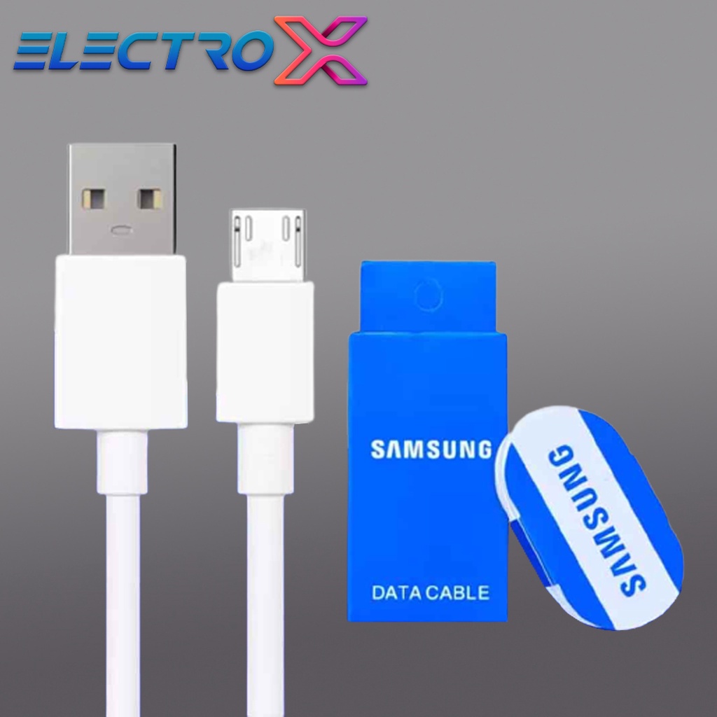 สายชาร์จสำหรับSAMSUNG ชาร์จเต็มแอมป์ MICRO 2A ยาว1m รองรับอุปกรณ์มทอถือที่เป็นหัว Micro USB ทุกยี่ห้อ BY ELECTRO X STORE