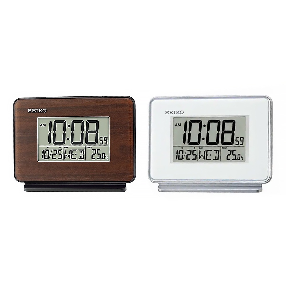 SEIKO นาฬิกาปลุก ตั้งโต๊ะ รุ่น QHL068,QHL068B,QHL068W