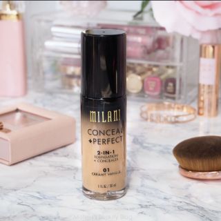 - พร้อมส่ง 8 เฉด - Milani  Conceal + Perfect 2- in-1 Foundation+Concealer