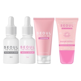 ของแท้💯 ค่าส่งถูก🌸Seoul เซรั่มหน้าใสลดสิว/กันแดด/โฟม (ราคาต่อ 1 ชิ้น)🌸