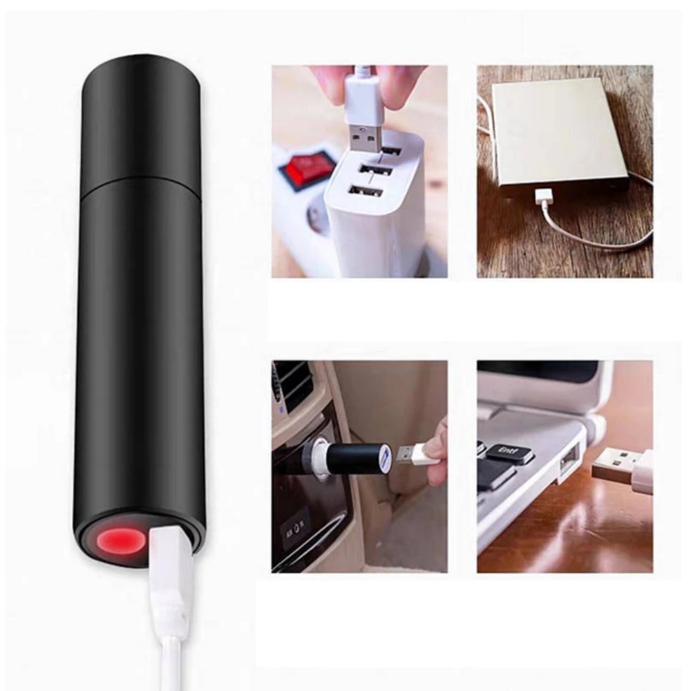 [โปรโมชั่นยอดนิยม] ไฟฉาย Led ชาร์จ USB ขนาดเล็ก / ไฟฉายกันน้ํา 3 โหมด / ไฟฉายซูมได้ แบบส่องทางไกล สําหรับตั้งแคมป์ตอนกลางคืน เดินป่า - รูปที่ 6