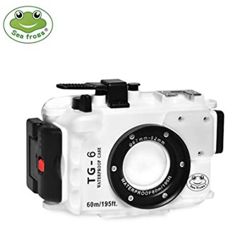 *สินค้าพร้อมส่งในไทย**Sea frogs Housing For Olympus TG5/TG6