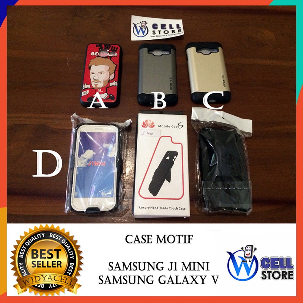[WCELL] เคสแข็ง / HardCase Motif Samsung J1 Mini - J1 Mini Prime - Galaxy V