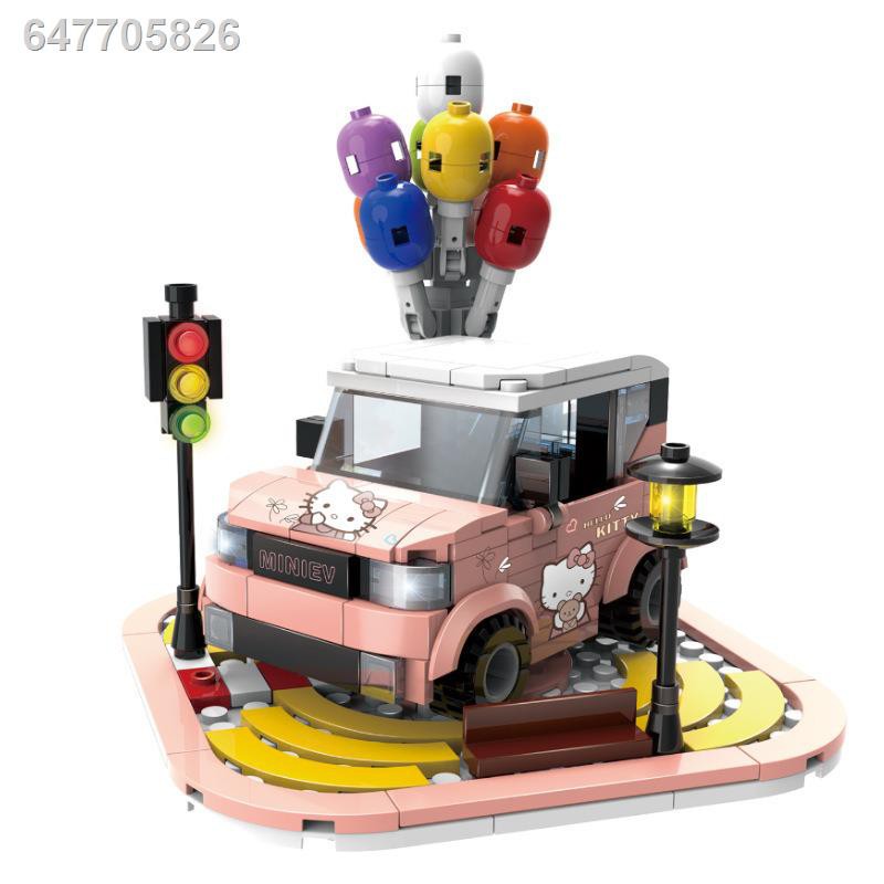【ของเล่น】 Wuling Hongguang Mini Building Blocks Car Sticker Model to ...
