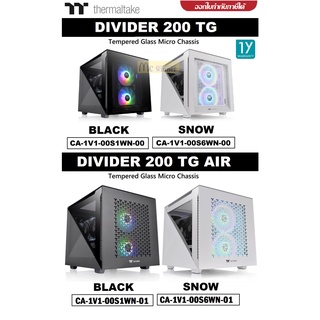 CASE (เคส) THERMALTAKE DIVIDER 200 TG MICRO CHASSIS และรุ่น DIVIDER 200 TG AIR MICRO CHASSIS ประกัน 1 ปี