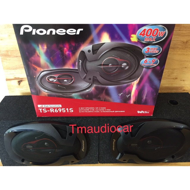 ตู้ลำโพง + ดอกลำโพง 6x9” Pioneer 400W 1คู่