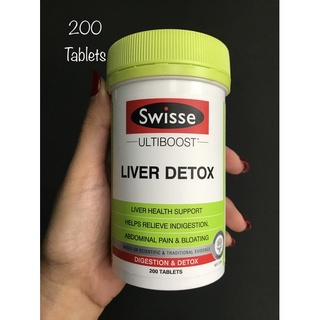 Swisse Ultiboost Liver Detox 60/200 เม็ด Exp. 2/25