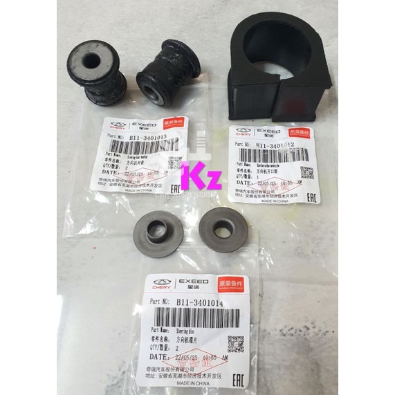 CHERY 100% EASTAR 2.0 2.4 STEERING RACK BUSH RUBBER B11-3401013/B11-3401012/B11-3401014